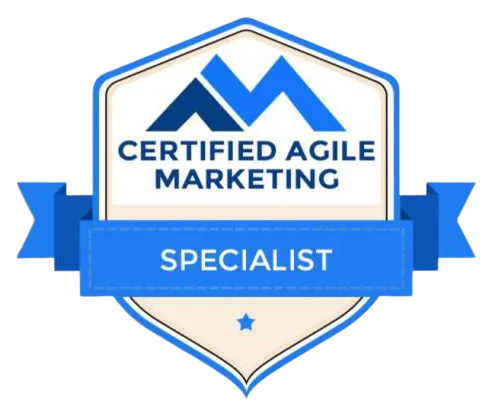 Certified agile marketing badge