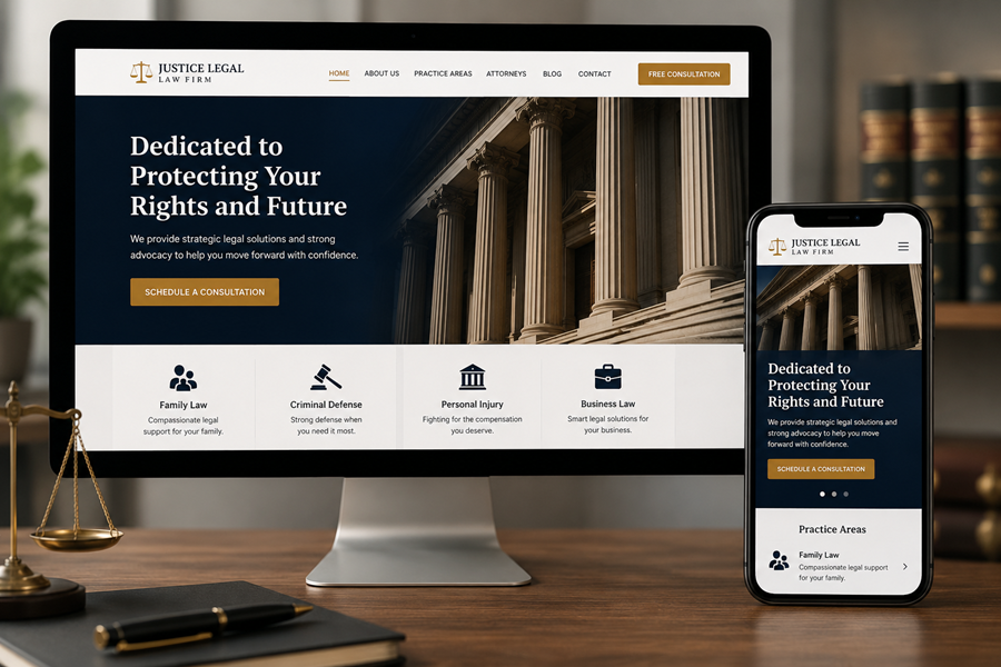 What Does a Law Firm Website Design Agency Do